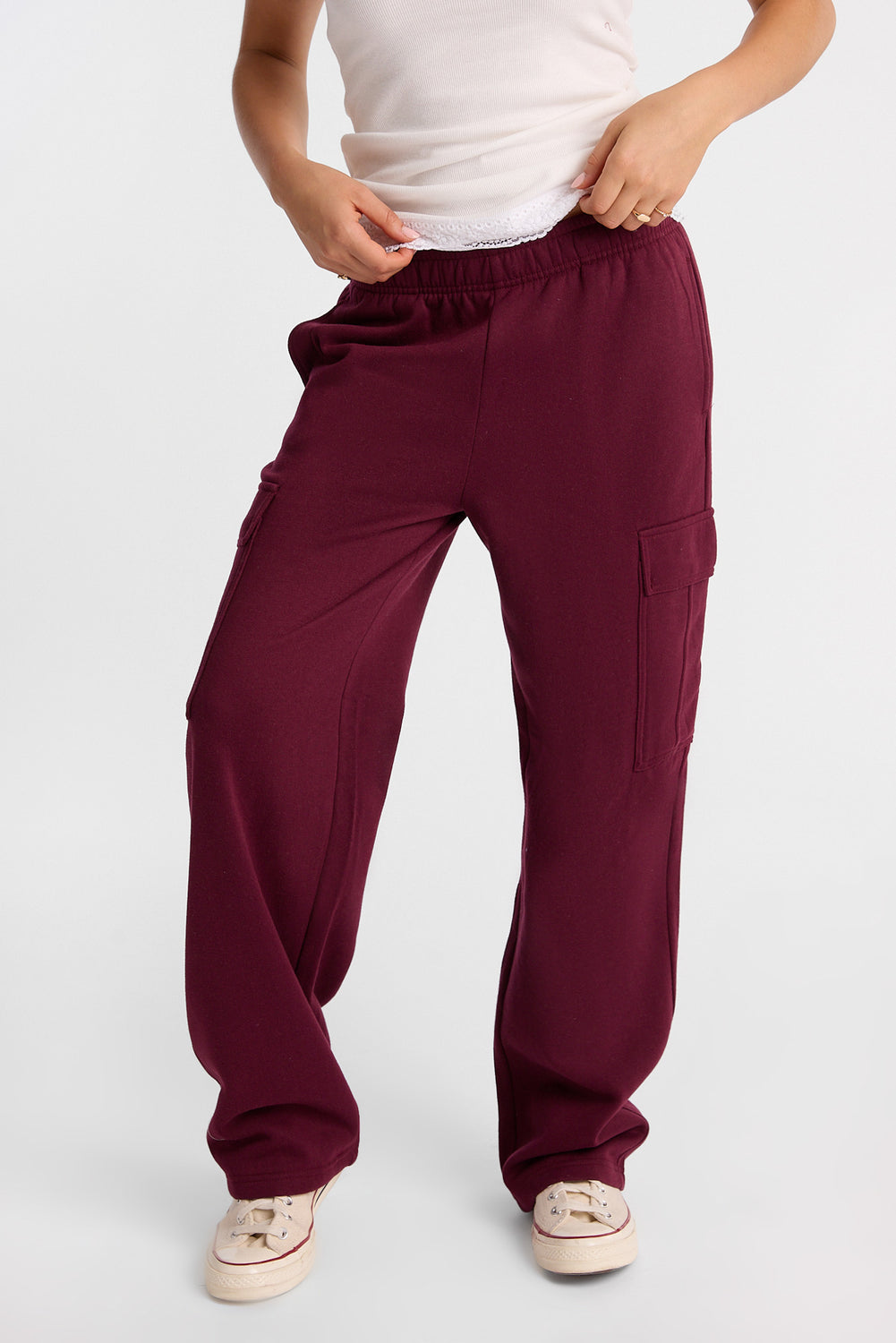 Cargo Wide Leg Sweatpants Cargo Wide Leg Sweatpants