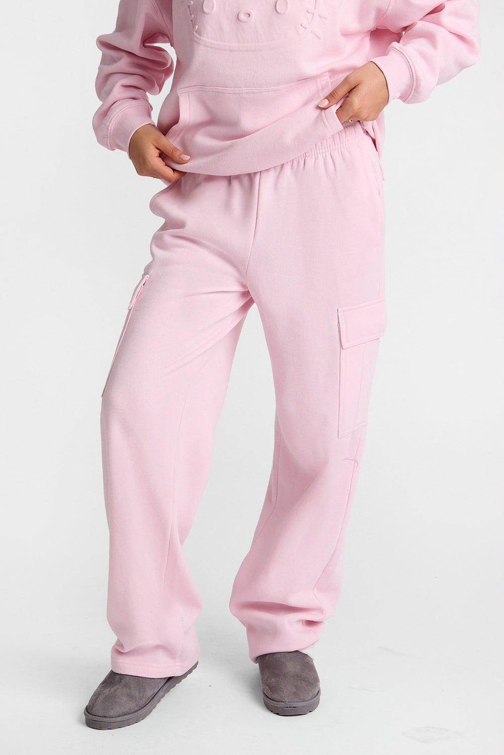 Cargo Wide Leg Sweatpants Cargo Wide Leg Sweatpants
