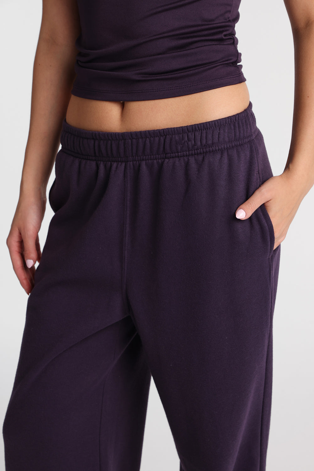 Pantalon en molleton ample Pantalon en molleton ample