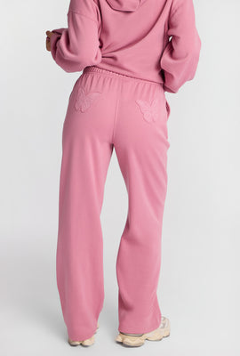 Pantalon en molleton ample imprimé