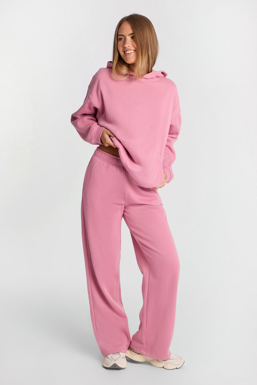 Pantalon en molleton ample imprimé Pantalon en molleton ample imprimé