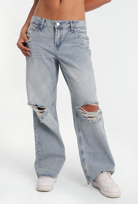Jean ample taille basse Chloe