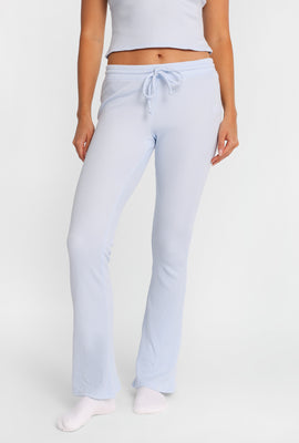 Waffle Knit Bootcut Pajama Pants