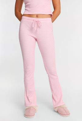 Waffle Knit Bootcut Pajama Pants