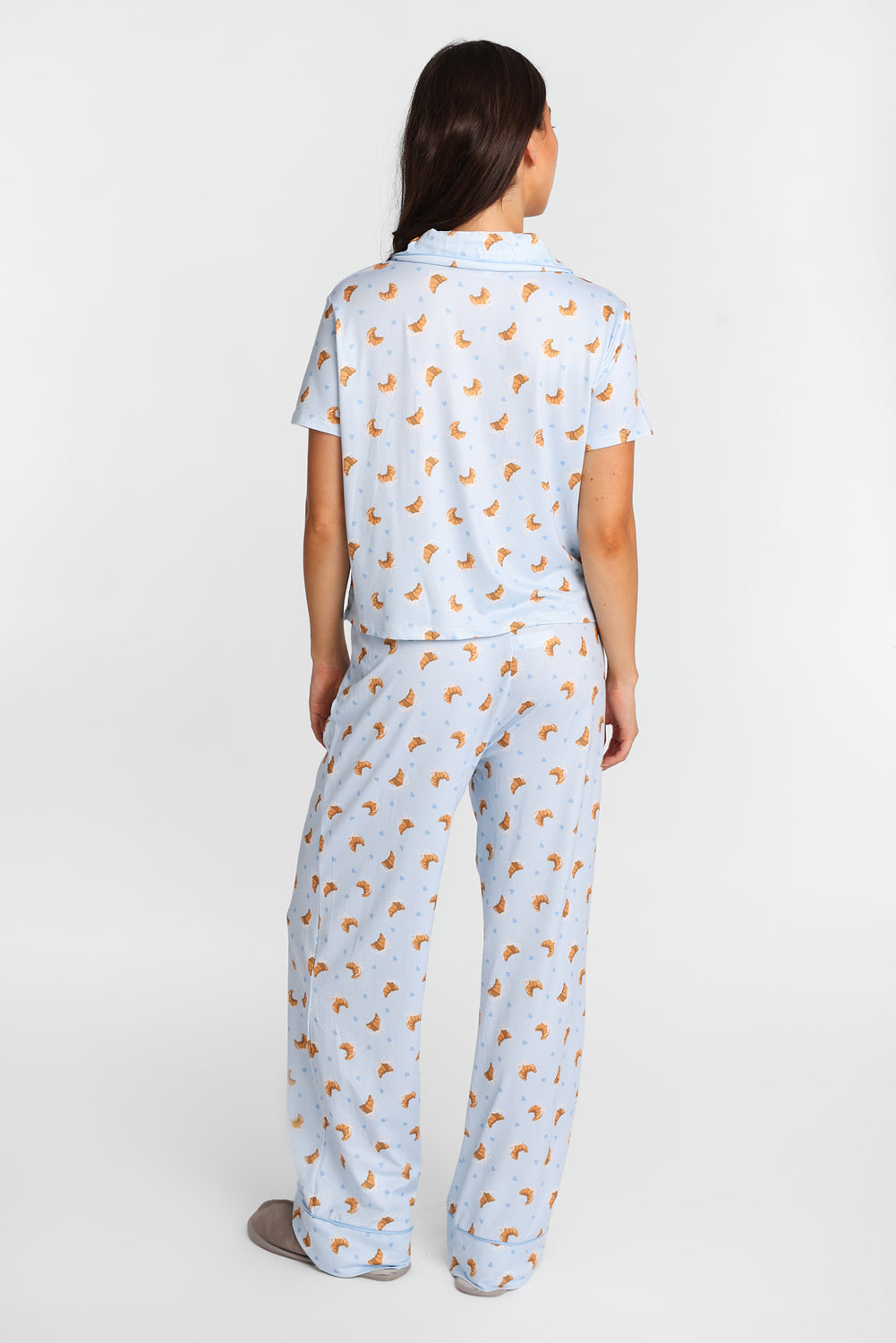 Graphic Super Soft Pajama Dad Shirt & Pants 2-Piece Set Graphic Super Soft Pajama Dad Shirt & Pants 2-Piece Set