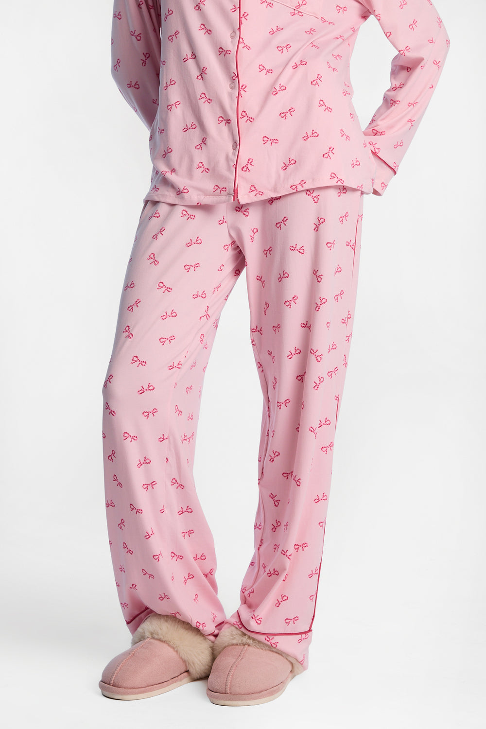 Ensemble de pyjama super doux imprimé 2 pièces Ensemble de pyjama super doux imprimé 2 pièces