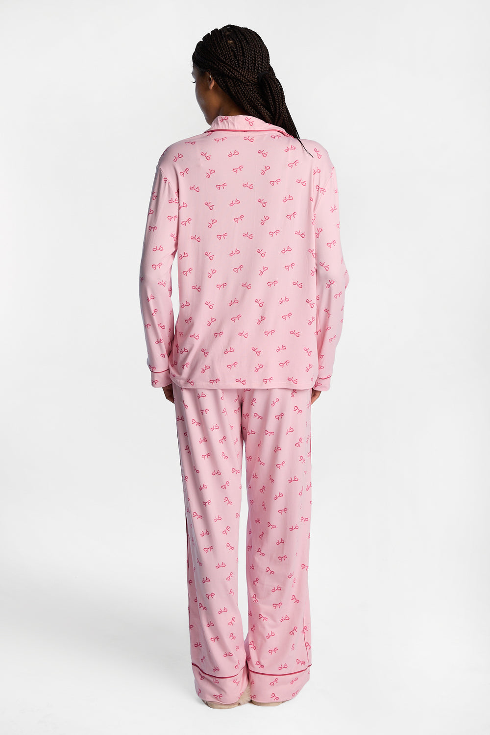 Ensemble de pyjama super doux imprimé 2 pièces Ensemble de pyjama super doux imprimé 2 pièces