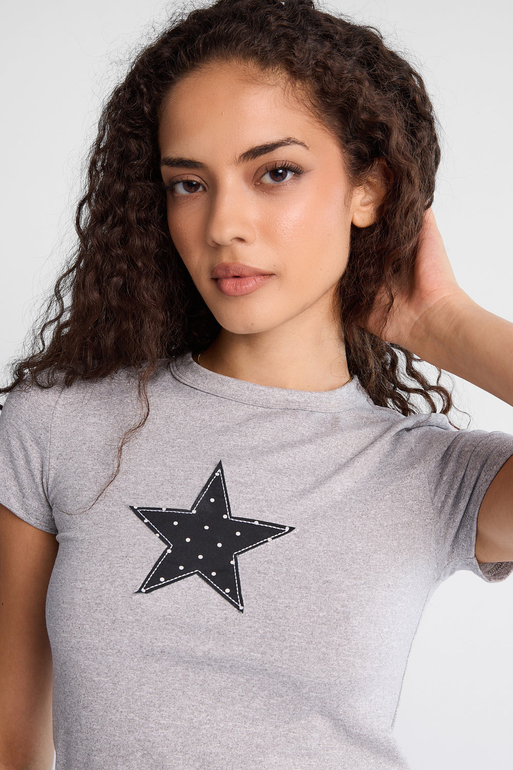 Polka Dot Star Super Soft Graphic Tee Polka Dot Star Super Soft Graphic Tee