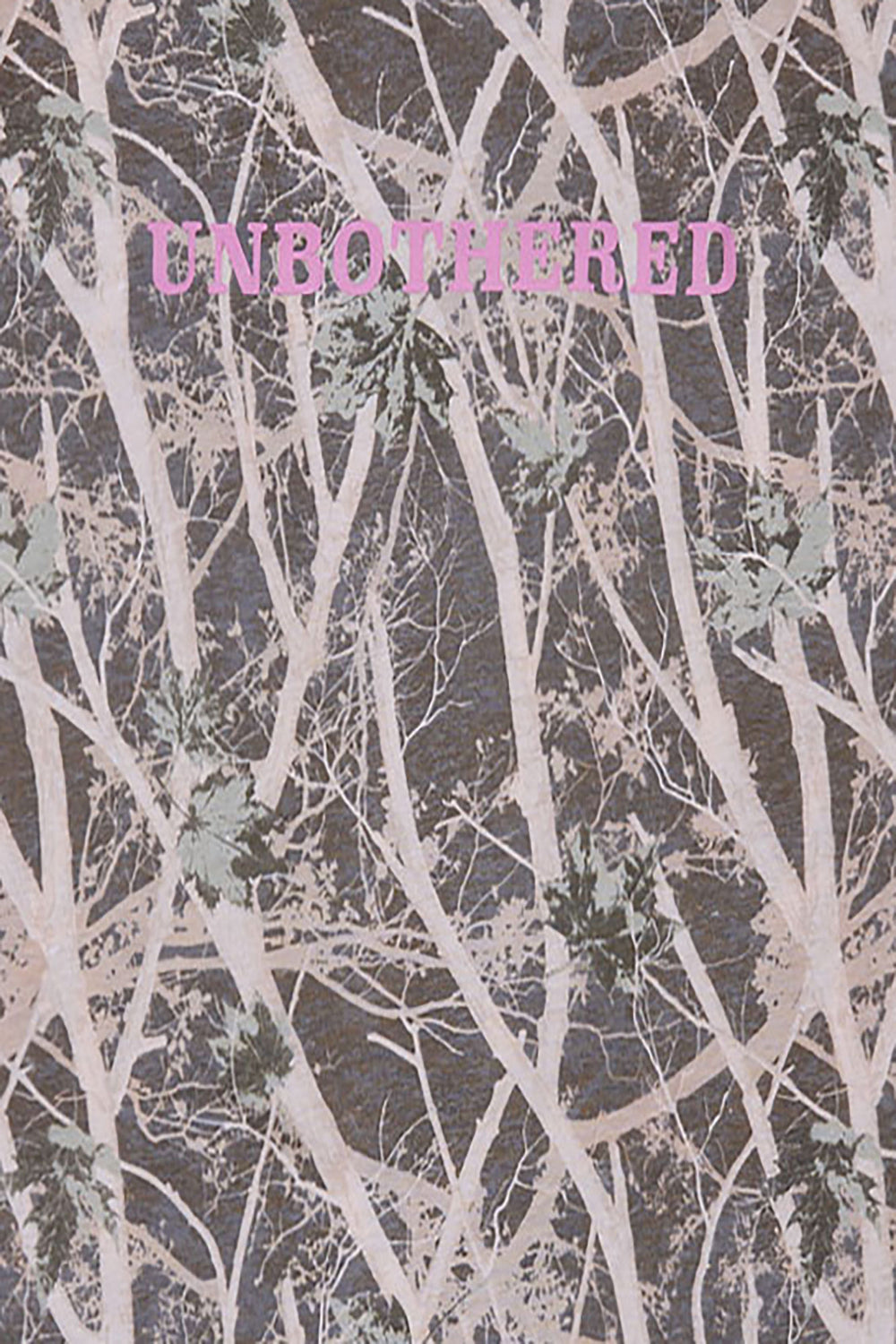 T-shirt coupe boyfriend camouflage arbres Unbothered T-shirt coupe boyfriend camouflage arbres Unbothered