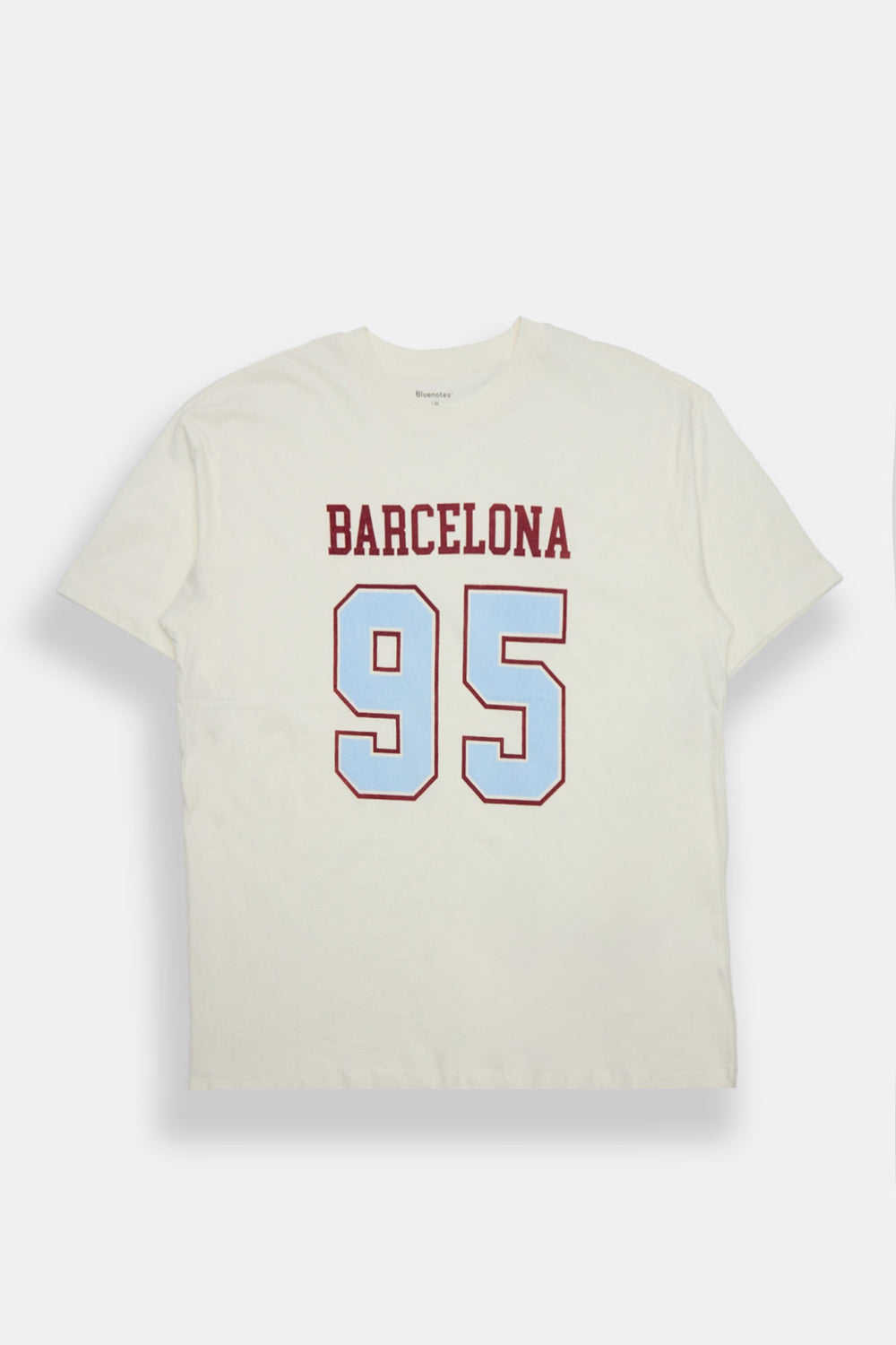 T-shirt coupe boyfriend imprimé Barcelona T-shirt coupe boyfriend imprimé Barcelona