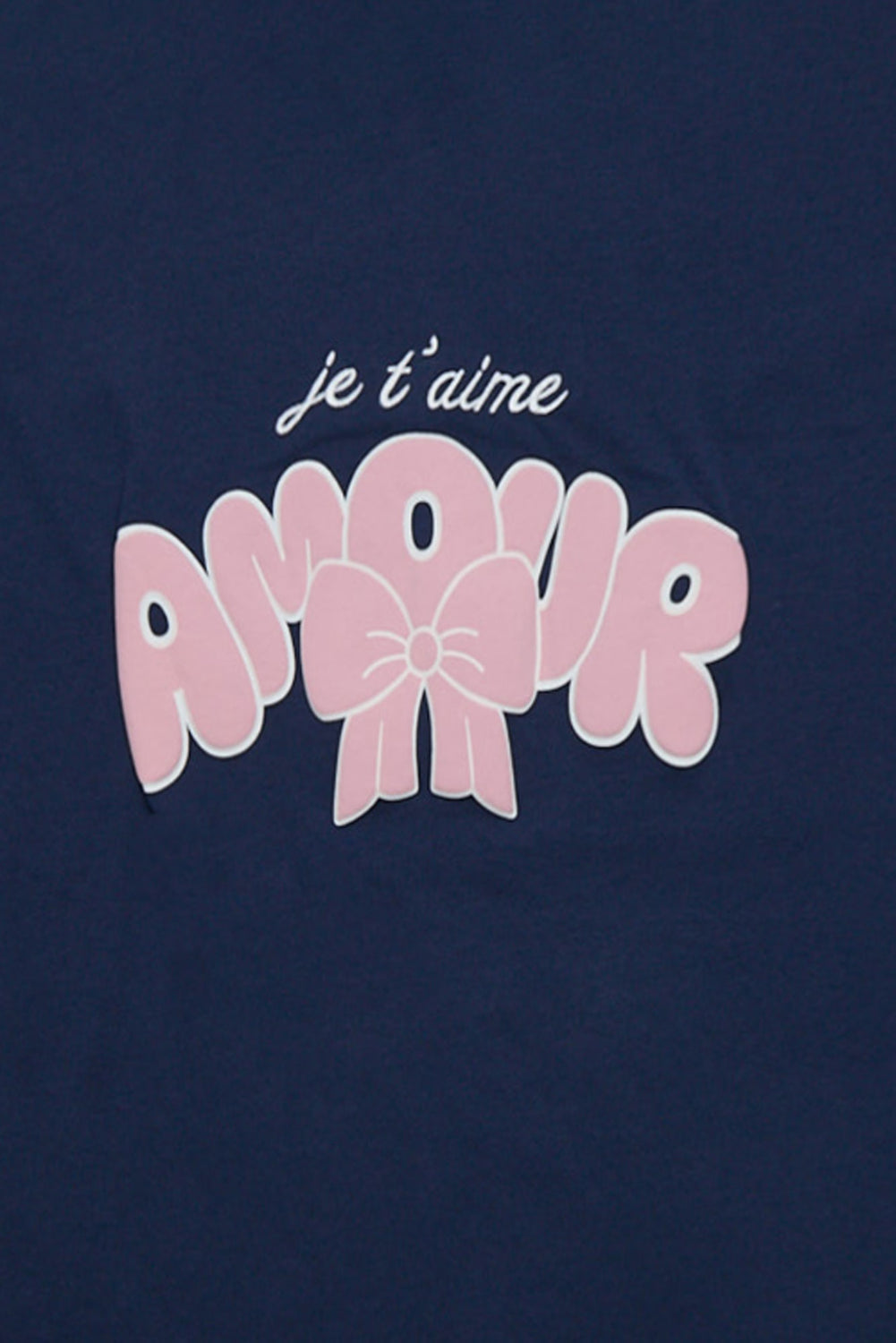 T-shirt coupe boyfriend imprimé Amour T-shirt coupe boyfriend imprimé Amour