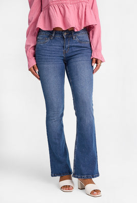 Low Rise Bootcut Jeans