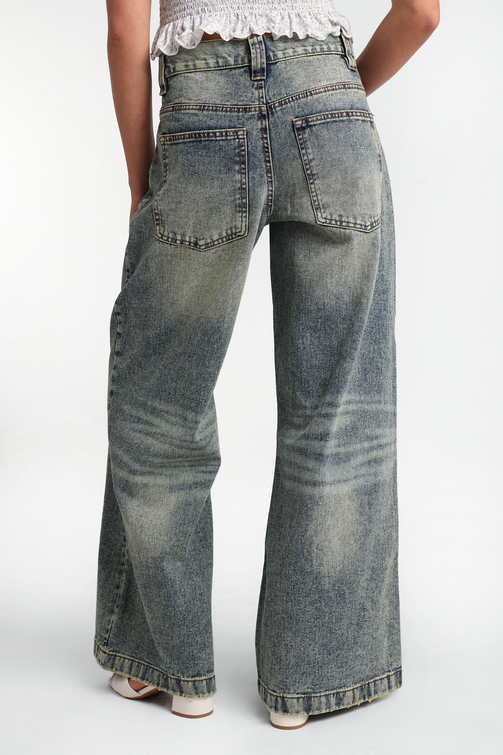 Jean ultra-ample taille basse Jean ultra-ample taille basse