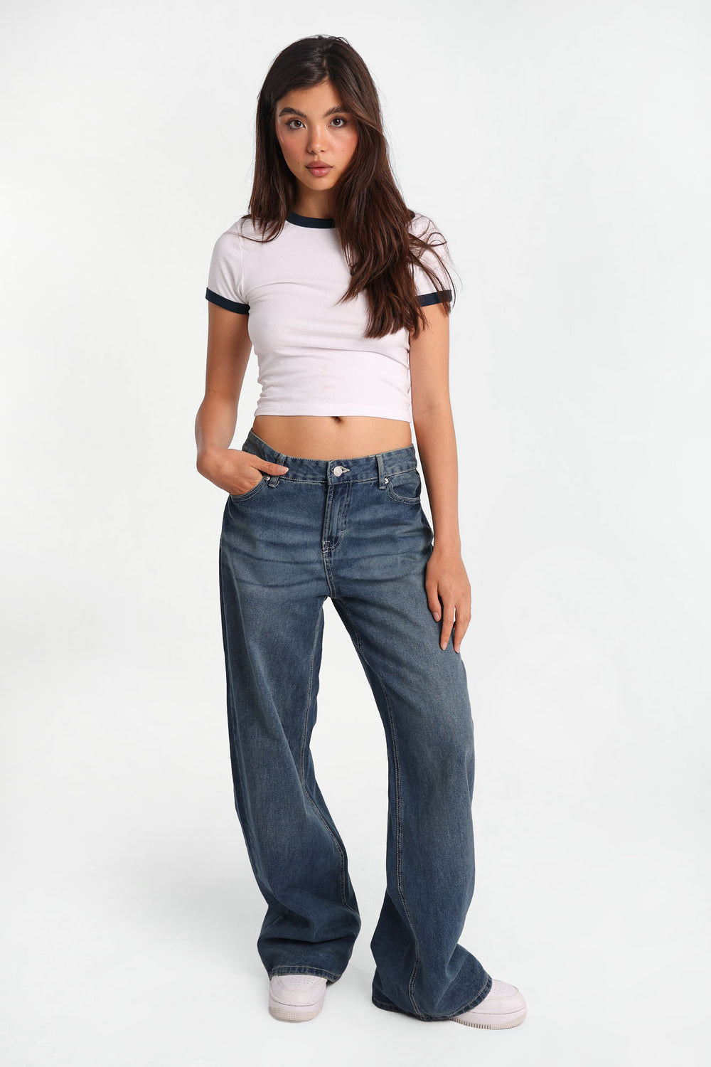 Jean ample taille basse Jean ample taille basse