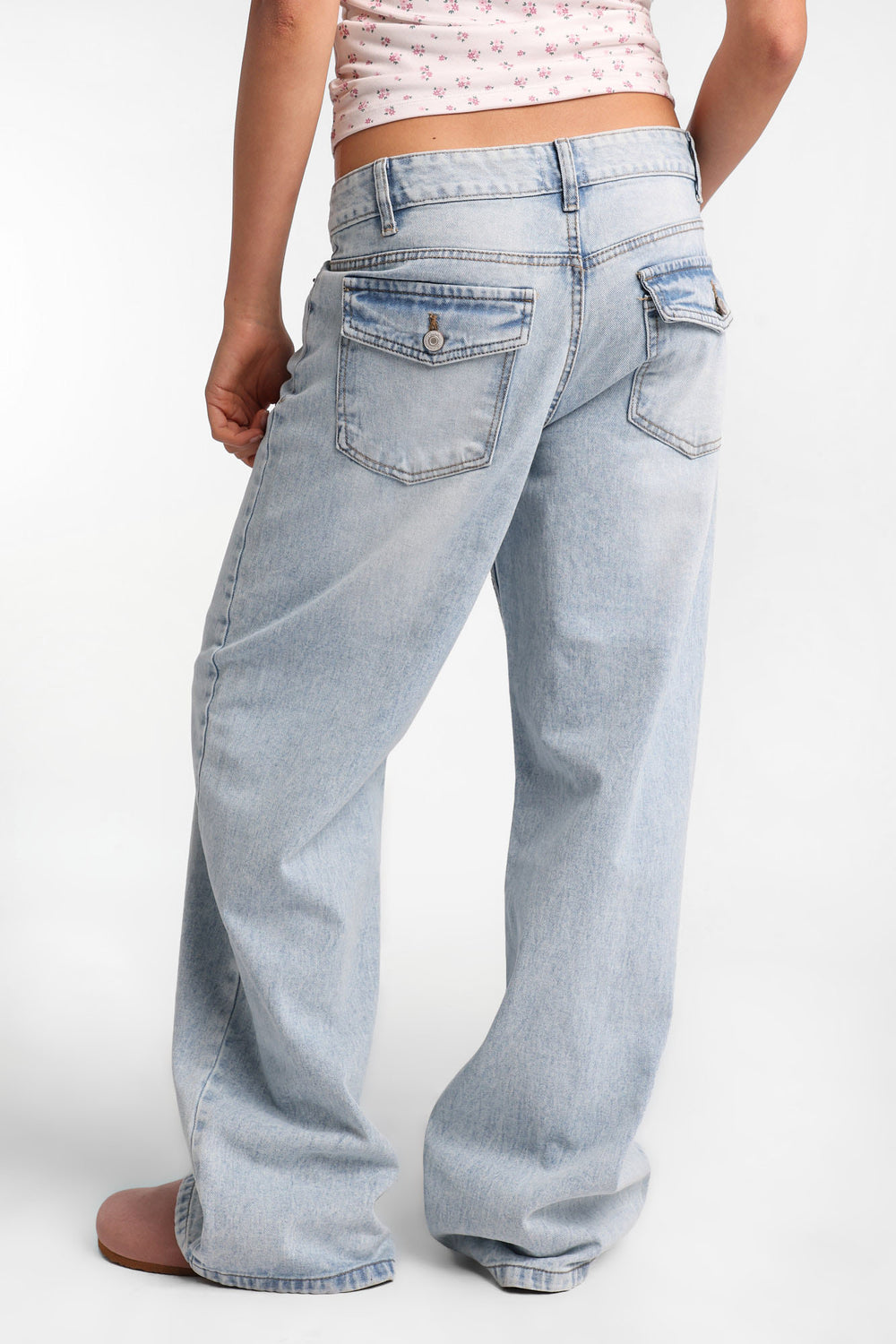 Jean ample taille basse Jean ample taille basse