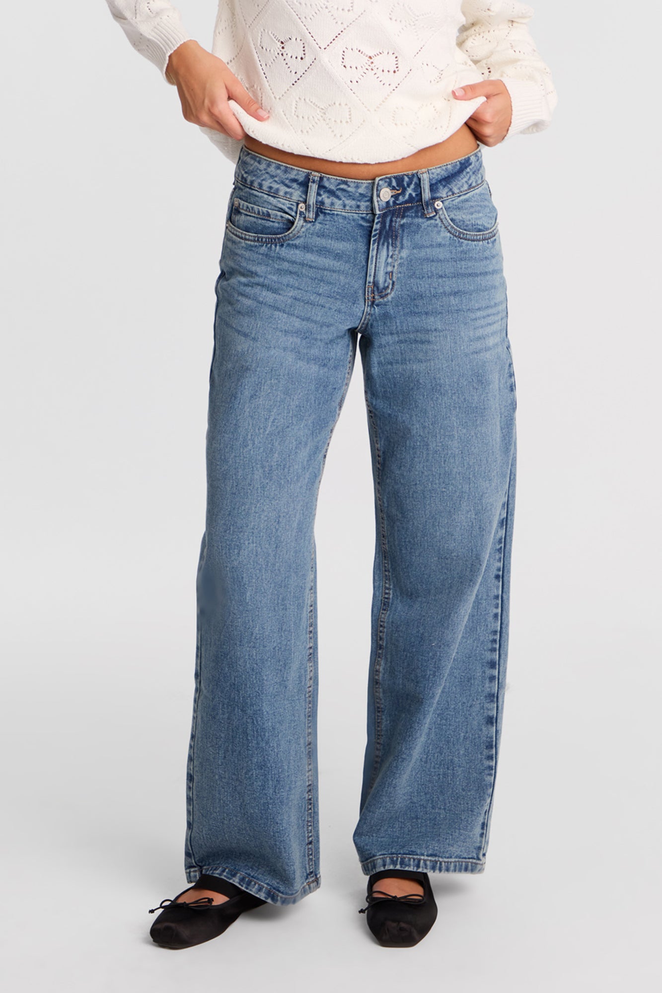 Chloe Low Rise Baggy Jeans