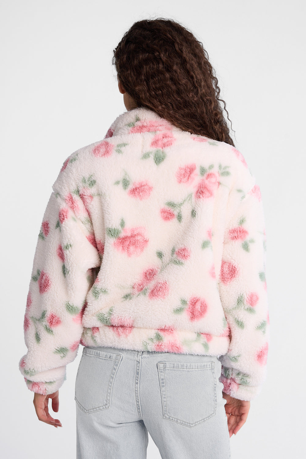 Veste zippée en sherpa Veste zippée en sherpa