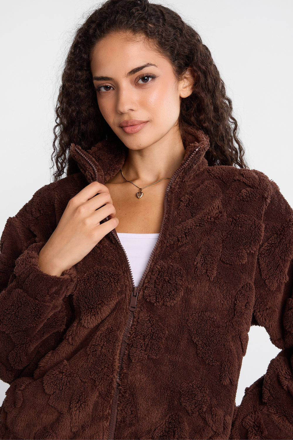 Sherpa Zip-Up Jacket Sherpa Zip-Up Jacket