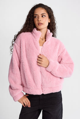 Sherpa Zip-Up Jacket