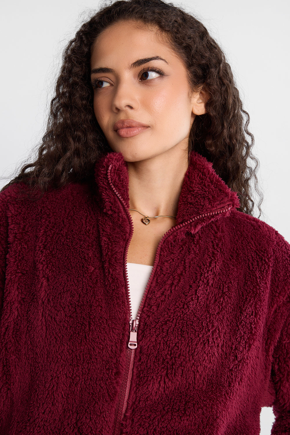 Sherpa Zip-Up Jacket Sherpa Zip-Up Jacket