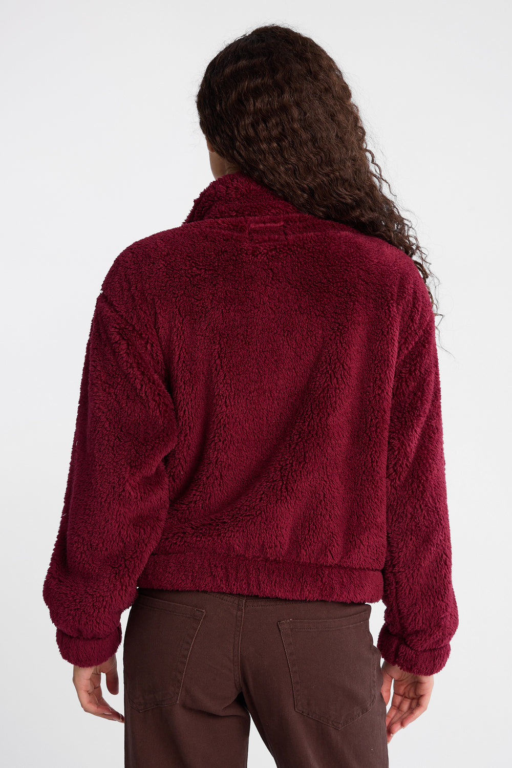 Veste zippée en sherpa Veste zippée en sherpa