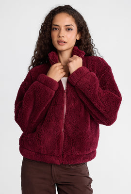 Sherpa Zip-Up Jacket