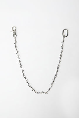 Barbed Wire Wallet Chain