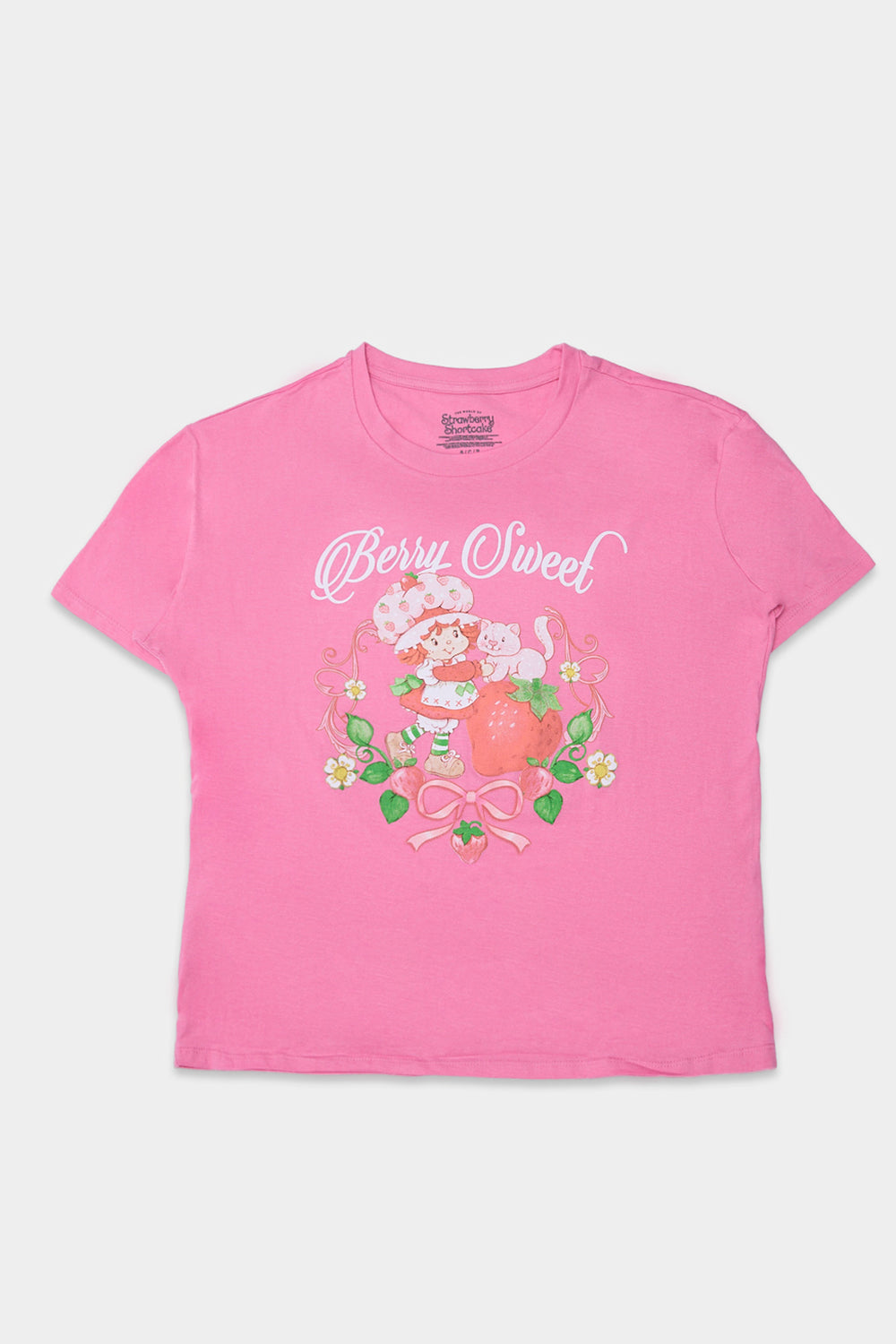 Strawberry Shortcake Berry Sweet Boyfriend Tee Strawberry Shortcake Berry Sweet Boyfriend Tee