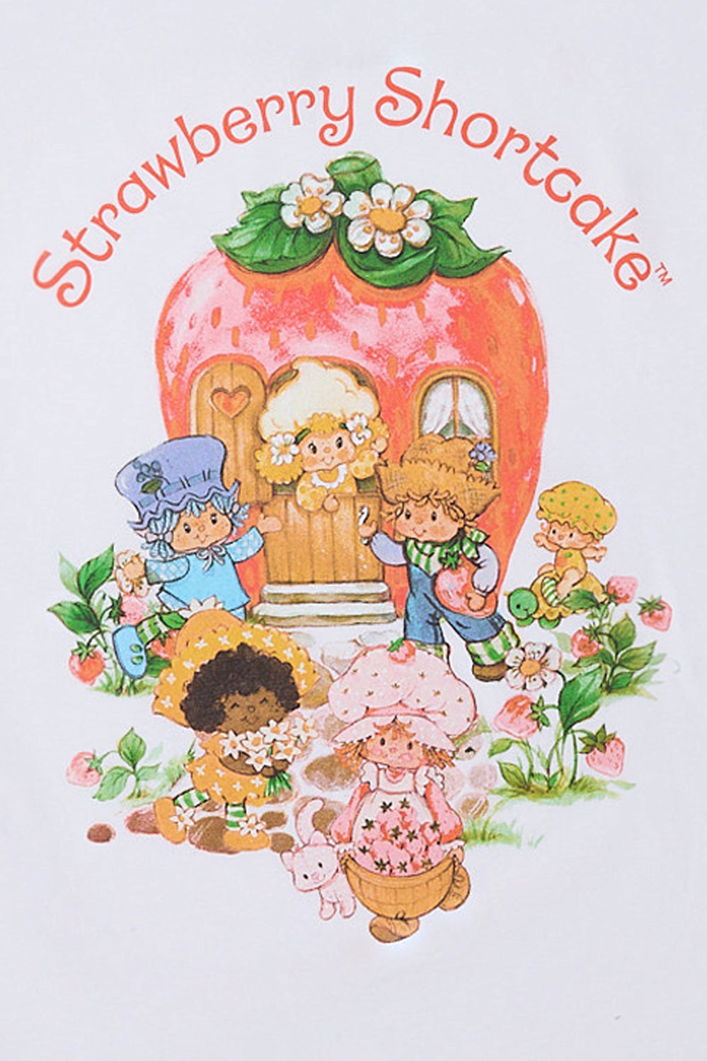 Strawberry Shortcake & Friends Boyfriend Tee Strawberry Shortcake & Friends Boyfriend Tee