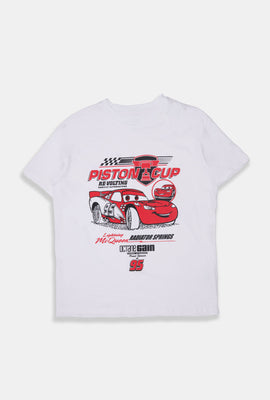 Cars Piston Cup Graphic Boyfriend Tee