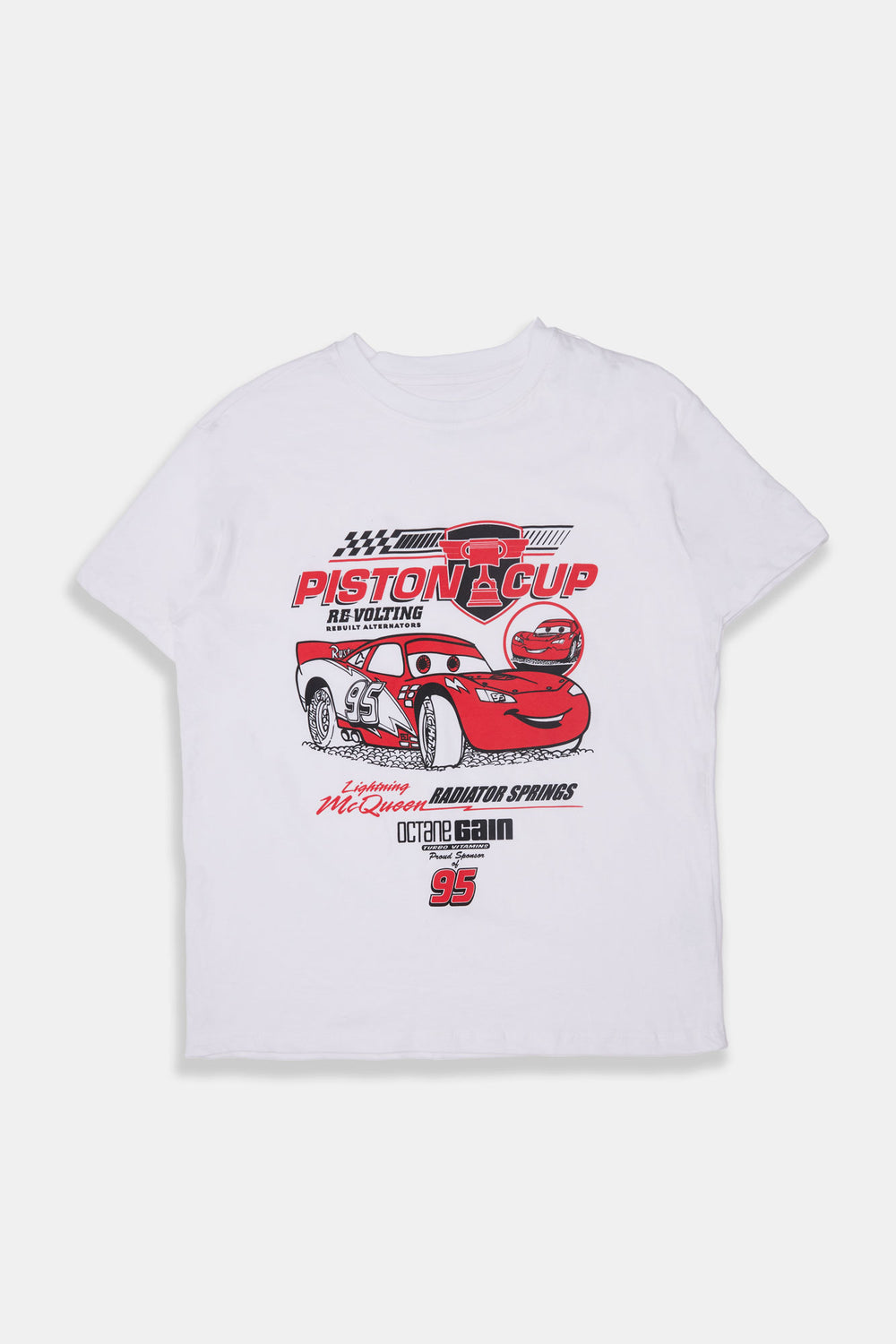 Cars Piston Cup Graphic Boyfriend Tee Cars Piston Cup Graphic Boyfriend Tee