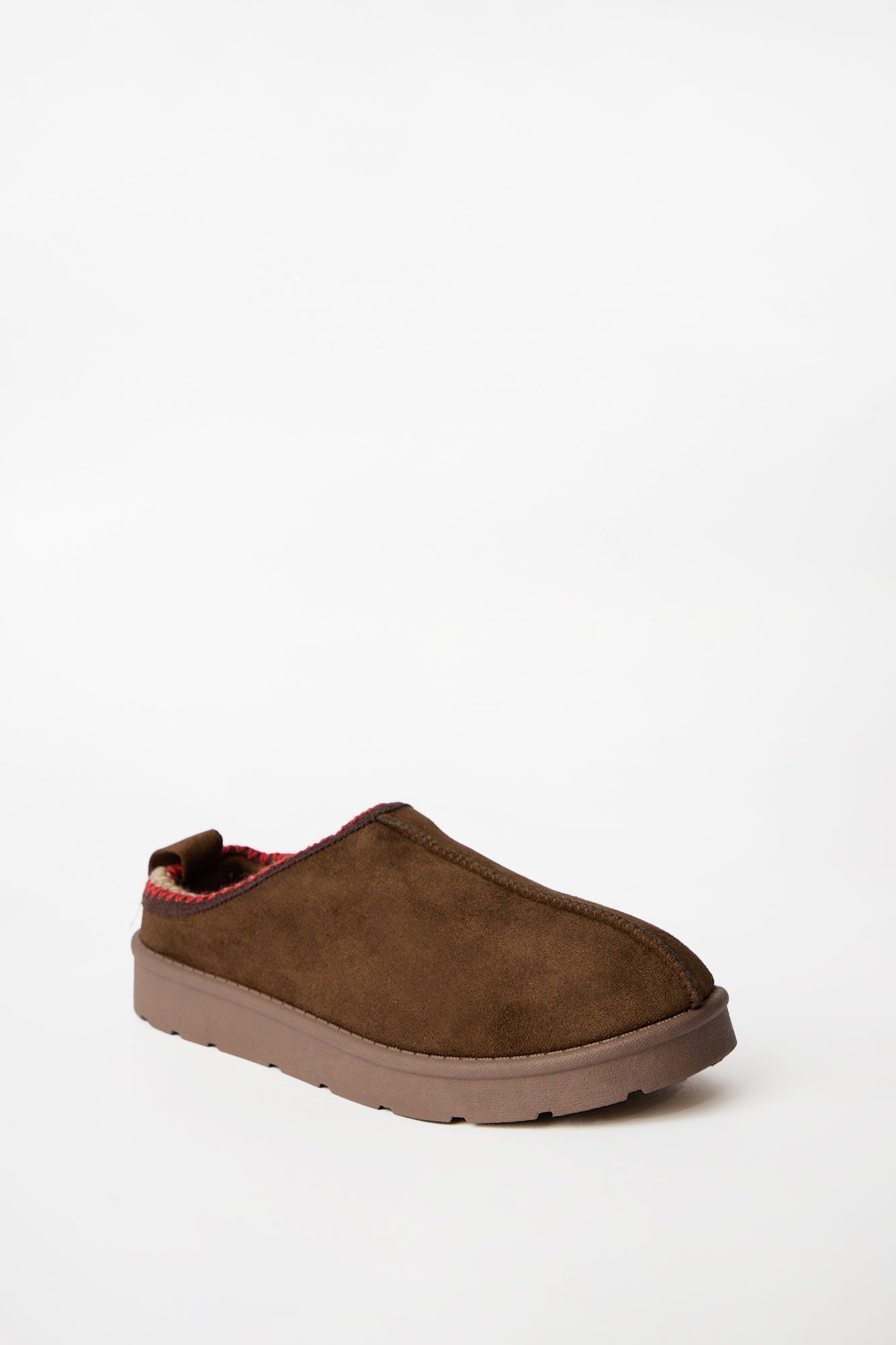 Faux-Suede Clogs - /
