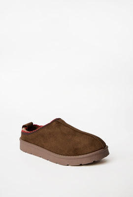 Faux-Suede Clogs