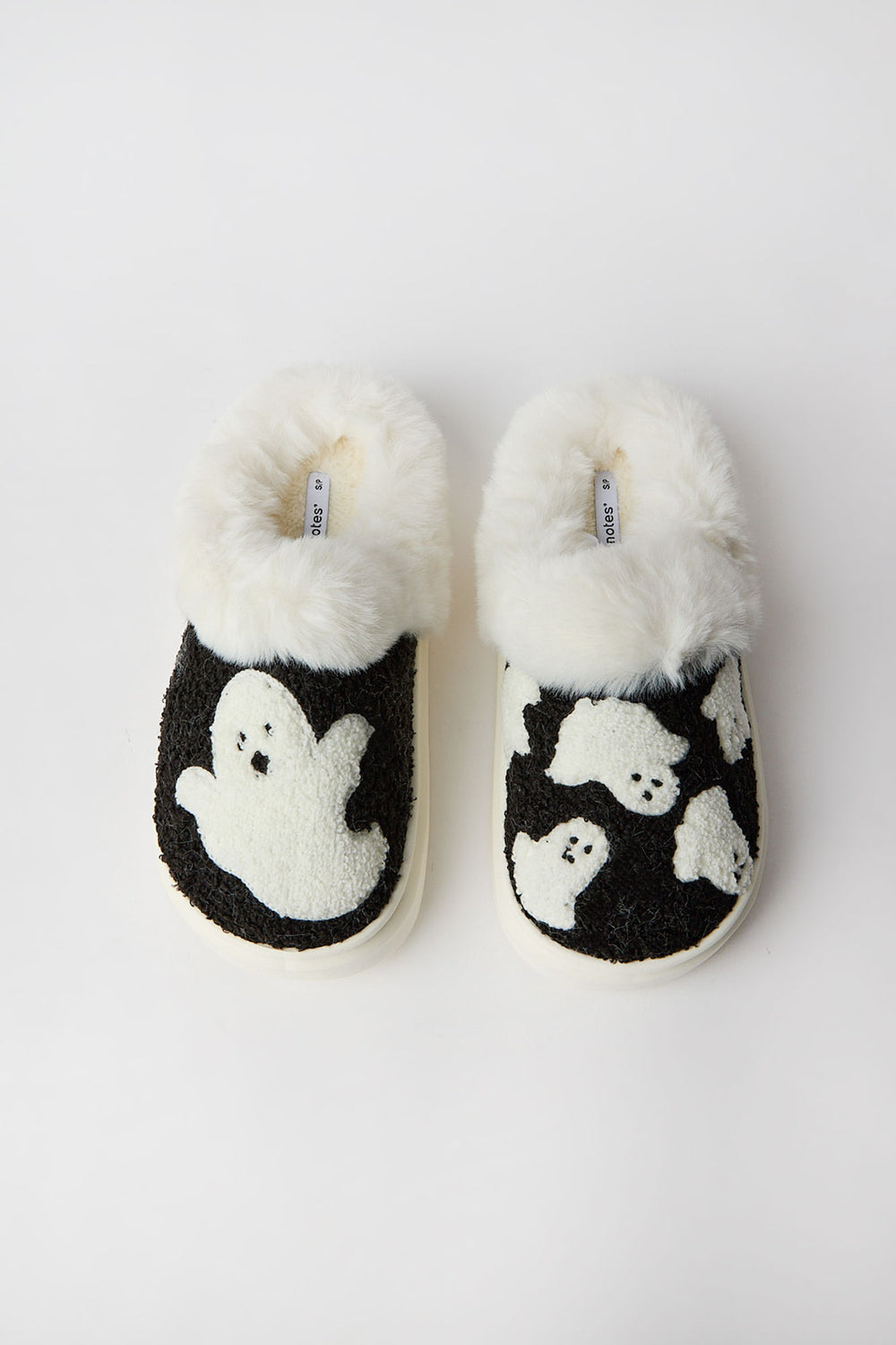 Ghost Faux-Shearling Plush Slippers Ghost Faux-Shearling Plush Slippers
