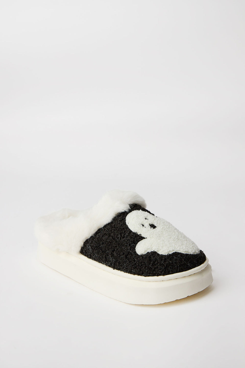 Ghost Faux-Shearling Plush Slippers Ghost Faux-Shearling Plush Slippers