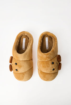 Croissant 3D Plush Slippers
