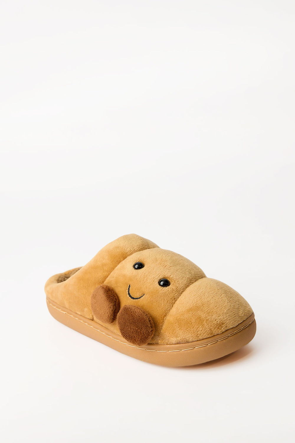 Croissant 3D Plush Slippers Croissant 3D Plush Slippers