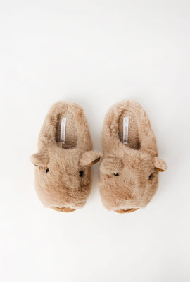 Capybara 3D Plush Slippers