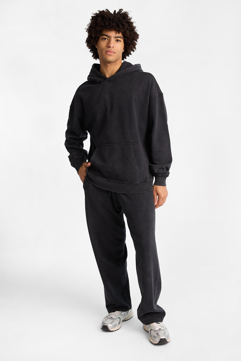 North Western Washed Boxy Hoodie North Western Washed Boxy Hoodie