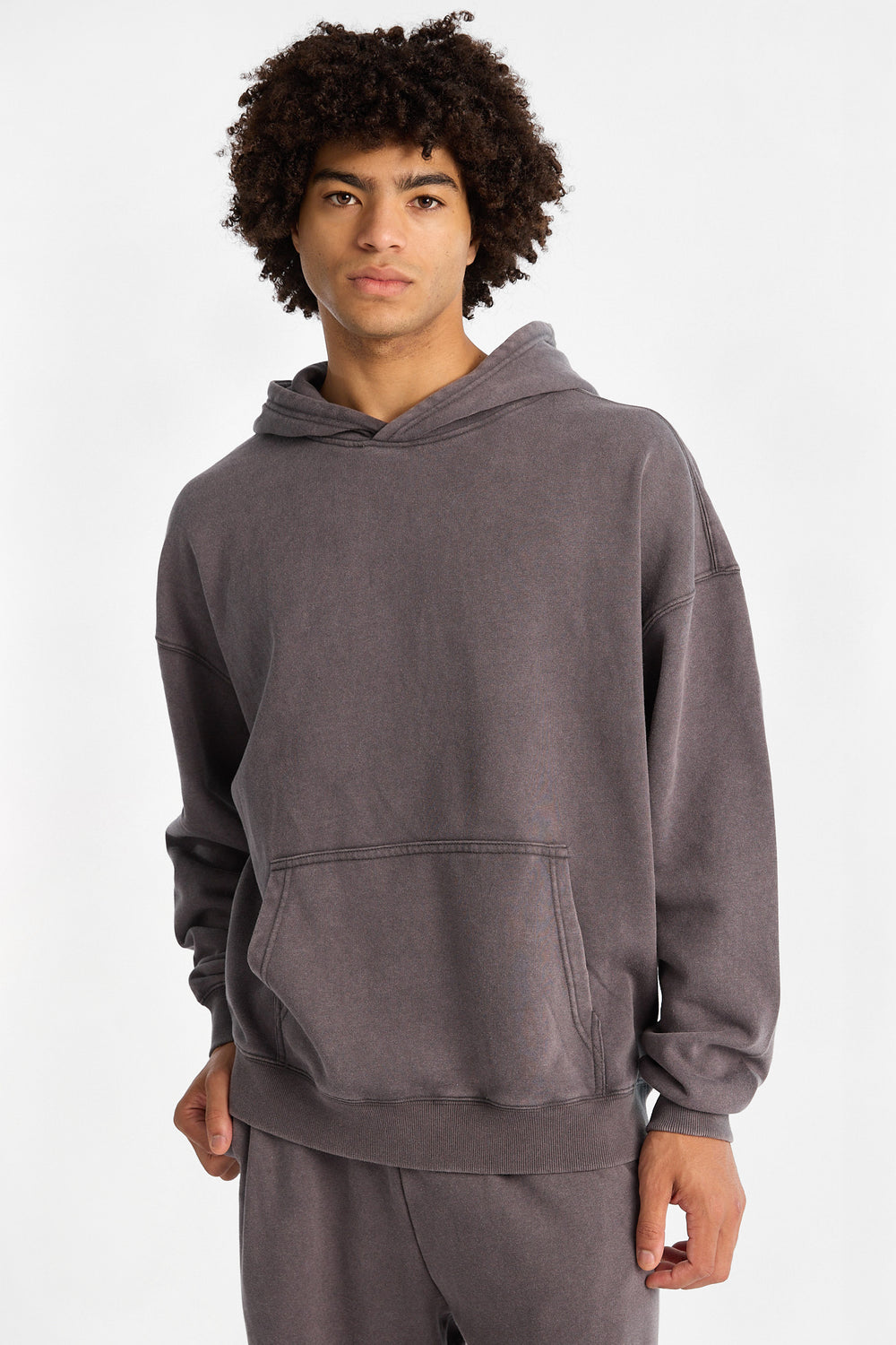 North Western Washed Boxy Hoodie North Western Washed Boxy Hoodie