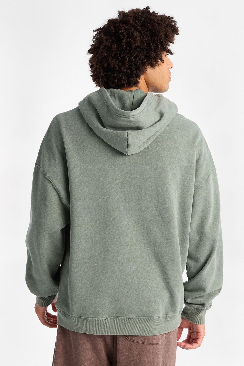 North Western Washed Boxy Hoodie North Western Washed Boxy Hoodie