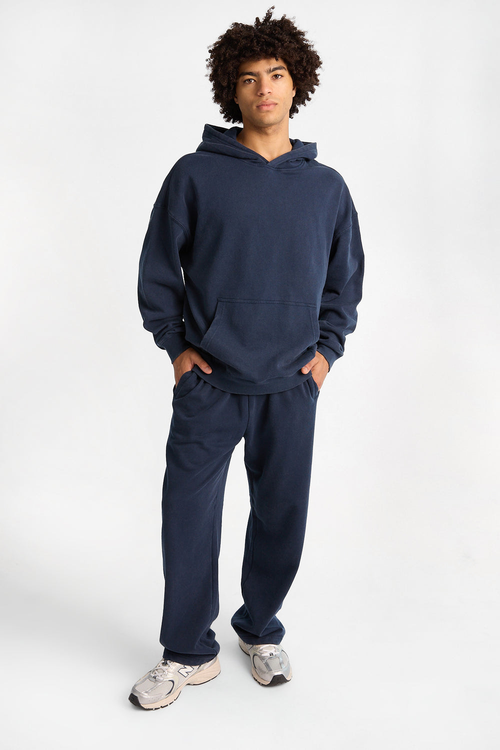 North Western Washed Boxy Hoodie North Western Washed Boxy Hoodie