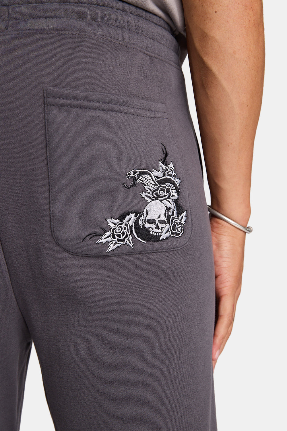Pantalon en molleton à graphique brodé North Western Pantalon en molleton à graphique brodé North Western