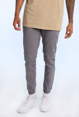 Mens Slim Twill Jogger