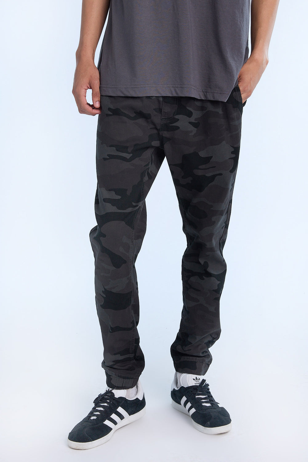 Mens Slim Twill Jogger Mens Slim Twill Jogger