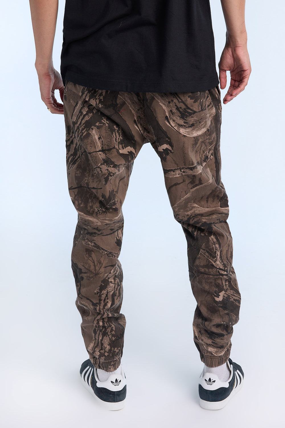 Mens Relaxed Twill Jogger Mens Relaxed Twill Jogger