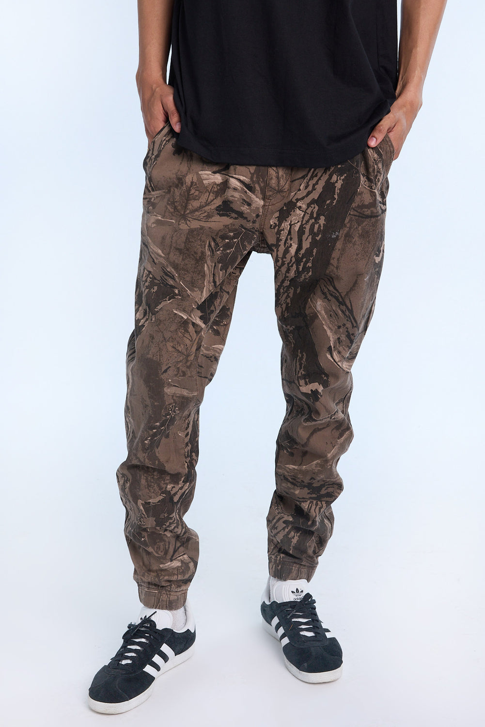Mens Relaxed Twill Jogger Mens Relaxed Twill Jogger