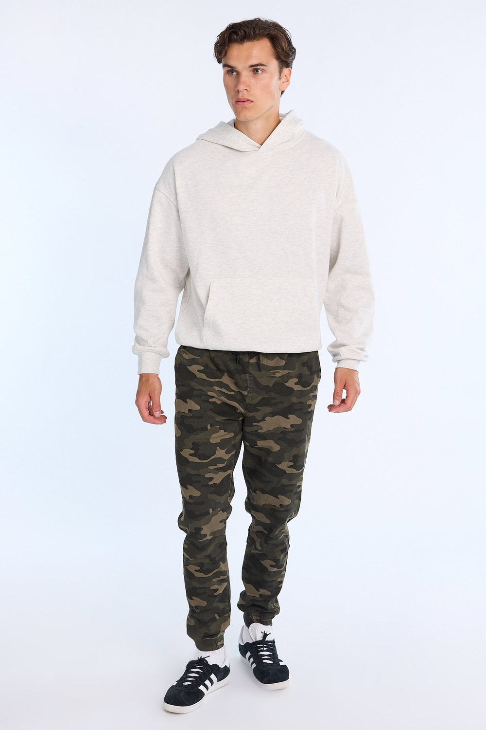 Mens Relaxed Twill Jogger Mens Relaxed Twill Jogger