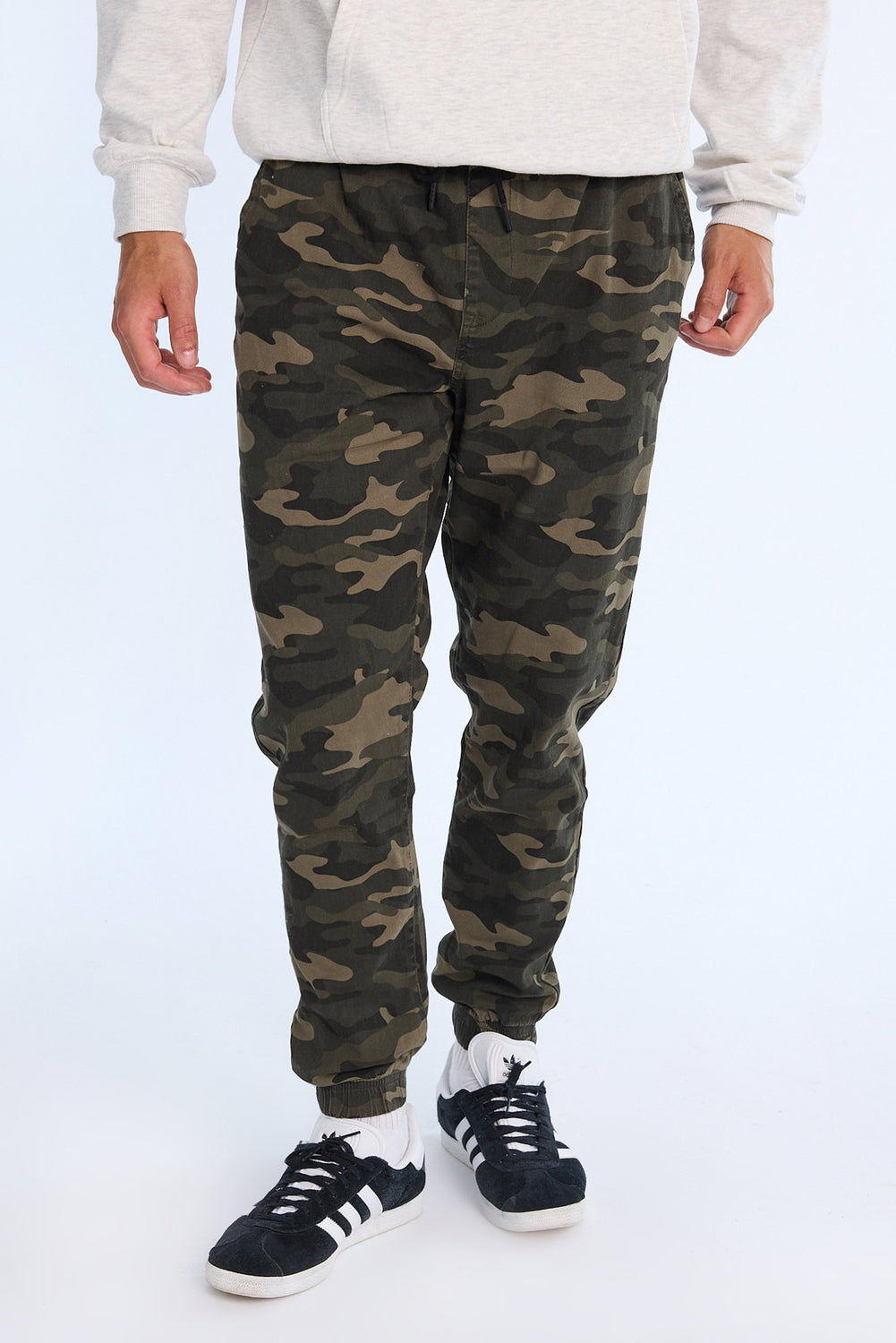 Mens Relaxed Twill Jogger Mens Relaxed Twill Jogger