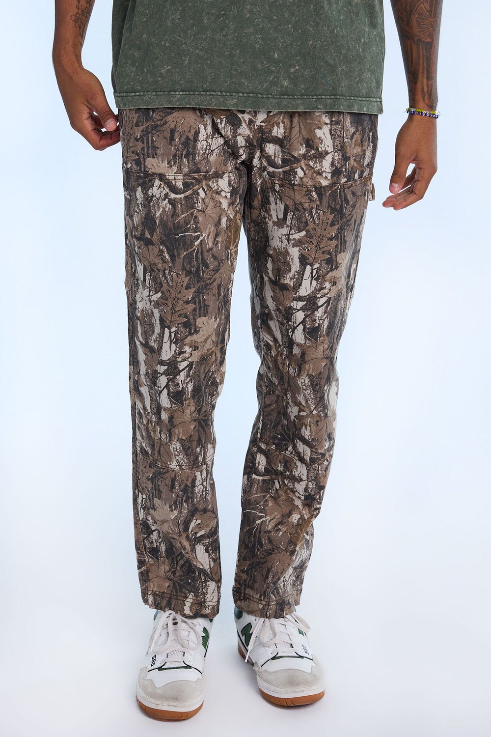 Pantalon de charpentier en sergé homme Pantalon de charpentier en sergé homme
